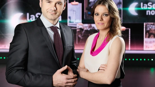 Iñaki López y Andrea Ropero, las caras visibles de laSexta Noche Iñaki López y Andrea Ropero, las caras visibles de laSexta Noche