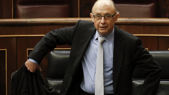 El ministro de Hacienda, Cristobal Montoro El ministro de Hacienda, Cristobal Montoro