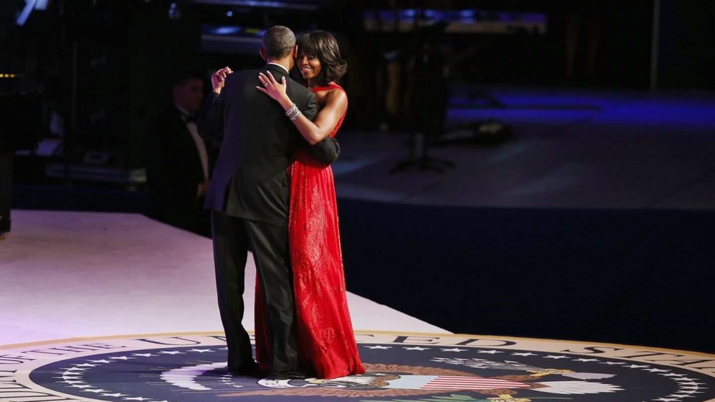 Barack Obama, y la primera dama, Michelle Obama