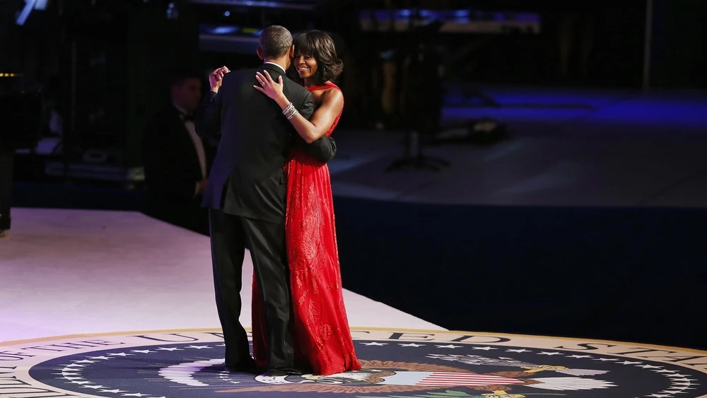 Barack Obama, y la primera dama, Michelle Obama