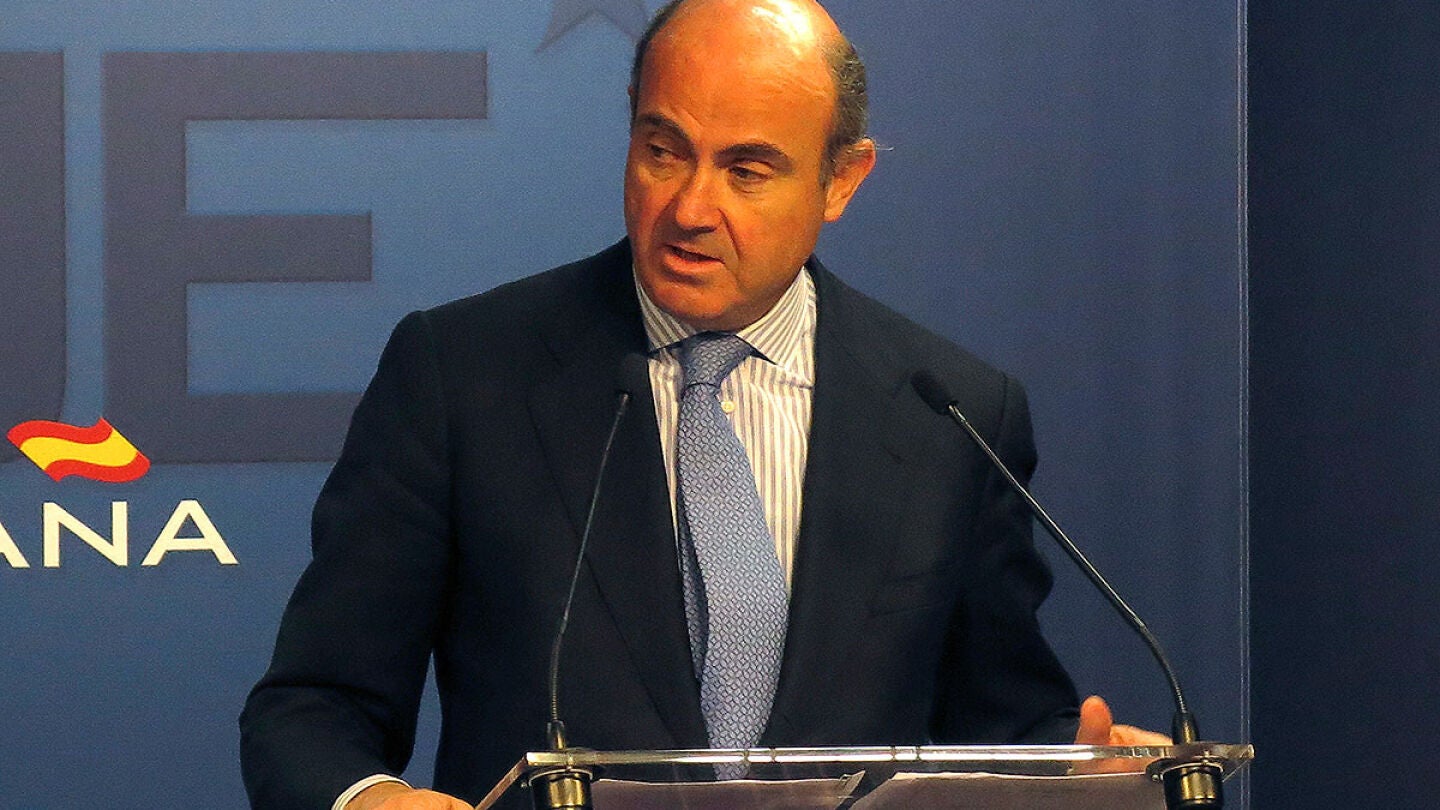 Luis de Guindos, ministro de Econom&iacute;a