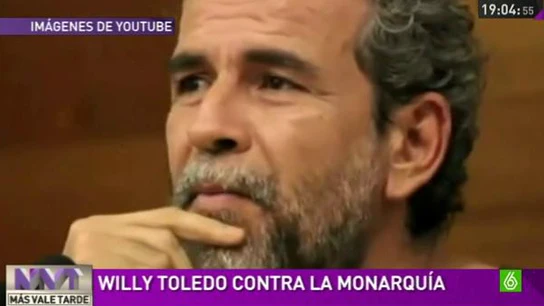 Willy Toledo: "Con lo hinchado que está el Borbón, espero que nos dure bien poquito" Willy Toledo: "Con lo hinchado que está el Borbón, espero que nos dure bien poquito"