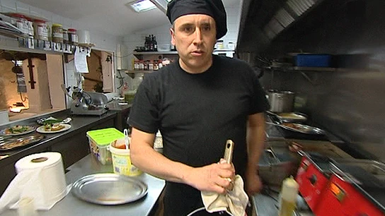 El cocinero de El Pozo Viejo El cocinero de El Pozo Viejo