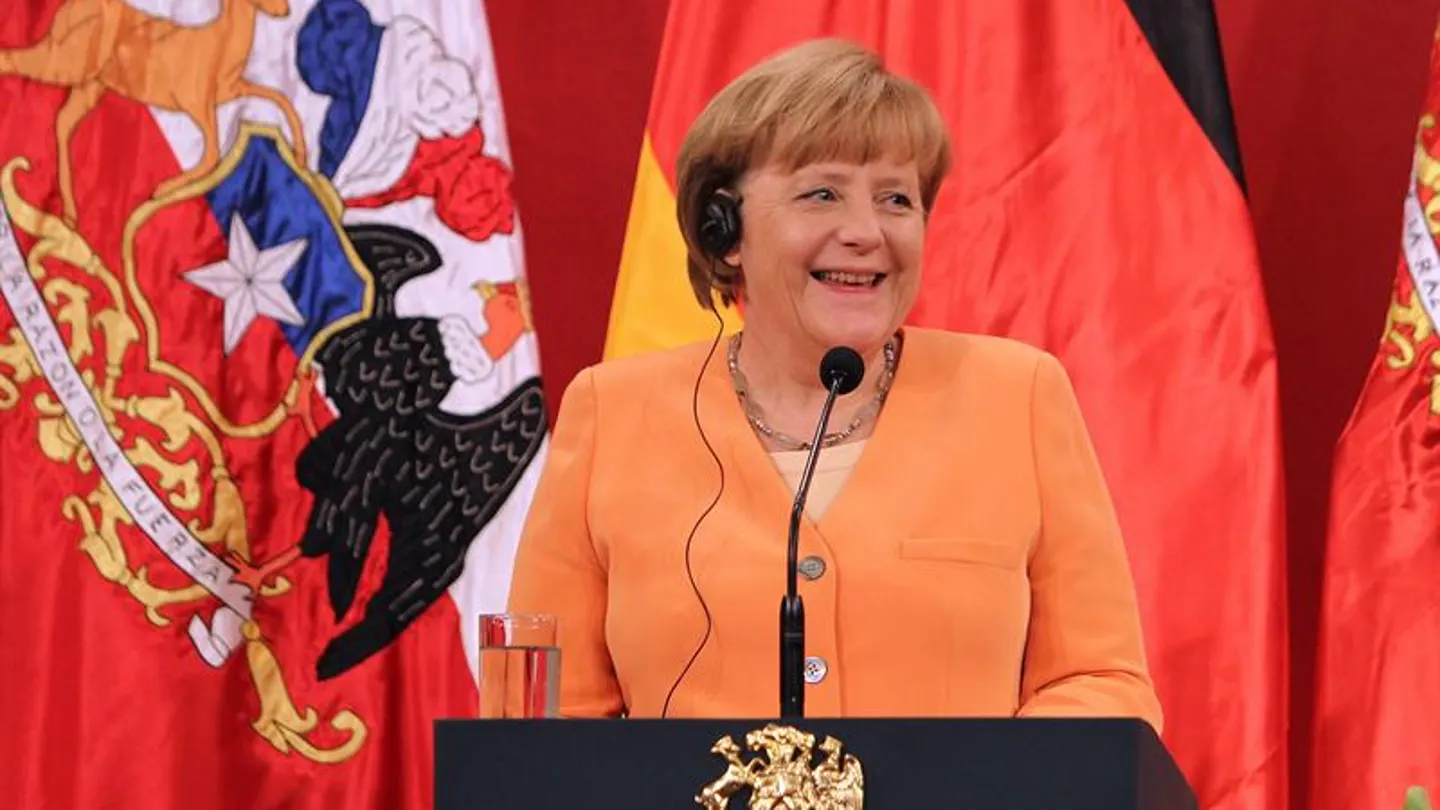 Angela Merkel en Chile Angela Merkel en Chile