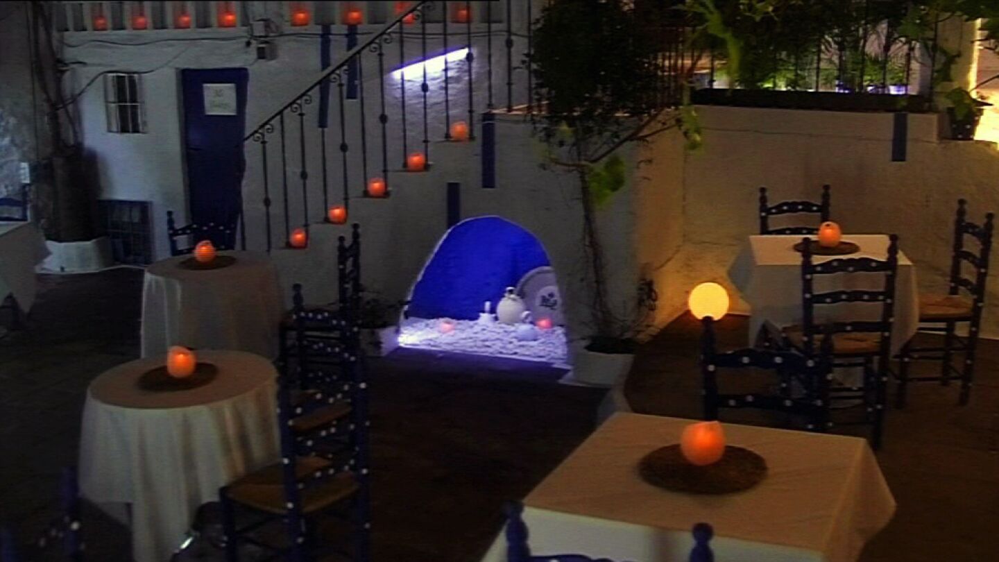 El patio de 'El Pozo Viejo'