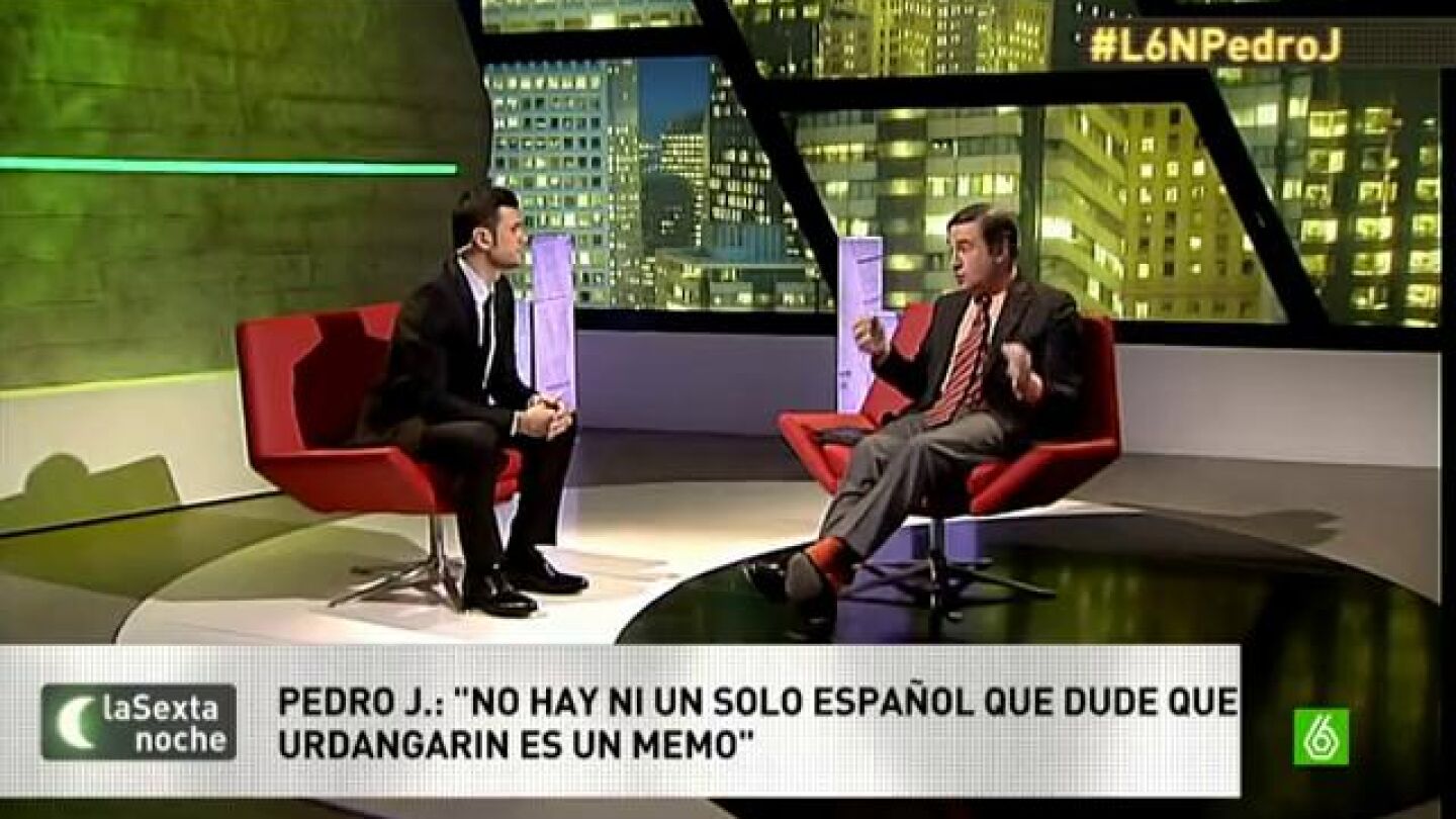 Entrevista a Pedro J. Ram&iacute;rez en La Sexta Noche