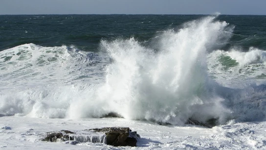 Temporal en Pontevedra, Galicia. Temporal en Pontevedra, Galicia.
