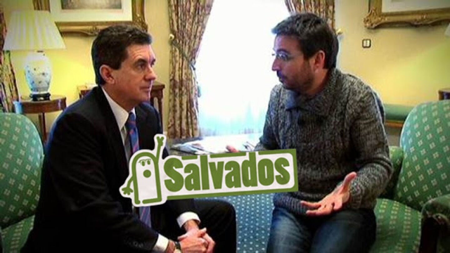 Jordi &Eacute;vole charla con Jaume Matas