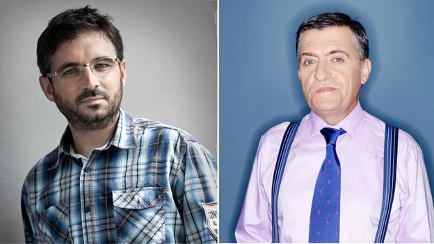 Jordi Évole vs Wyoming en ‘El Intermedio’ Jordi Évole vs Wyoming en ‘El Intermedio’