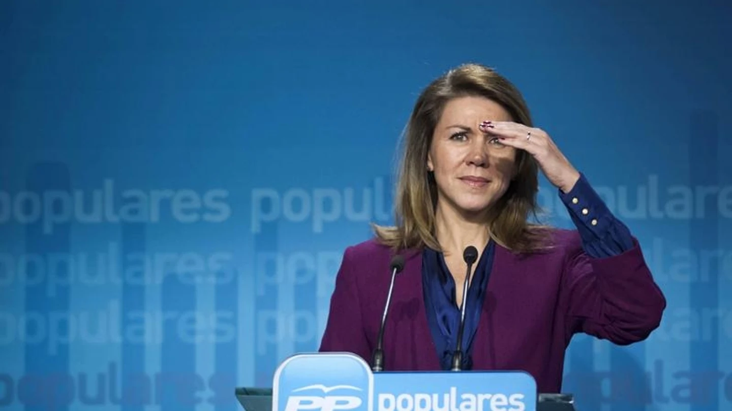 Cospedal niega la contabilidad B del PP Cospedal niega la contabilidad B del PP