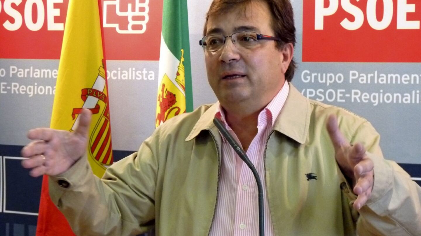 El secretario general del PSOE en Extremadura, Guillermo Fern&aacute;ndez Vara