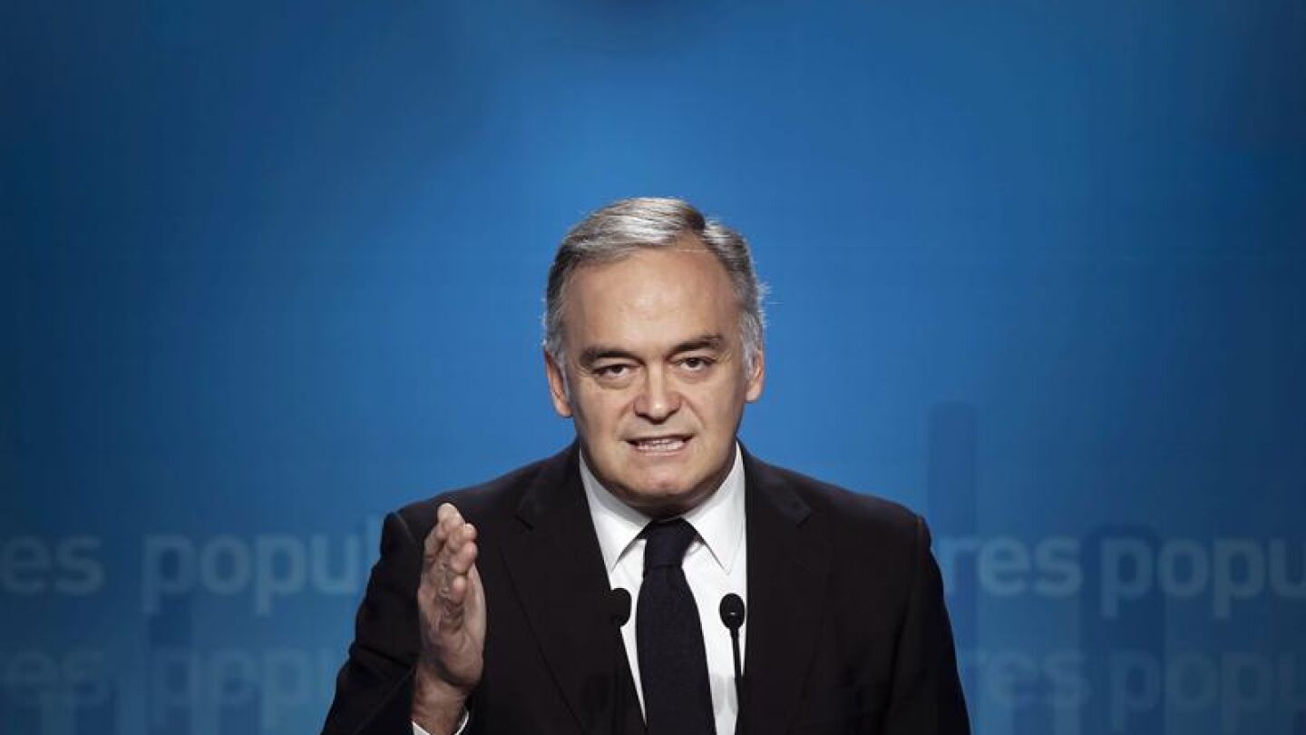 Esteban Gonz&aacute;lez Pons, vicesecretario general de Estudios y Programas del PP.