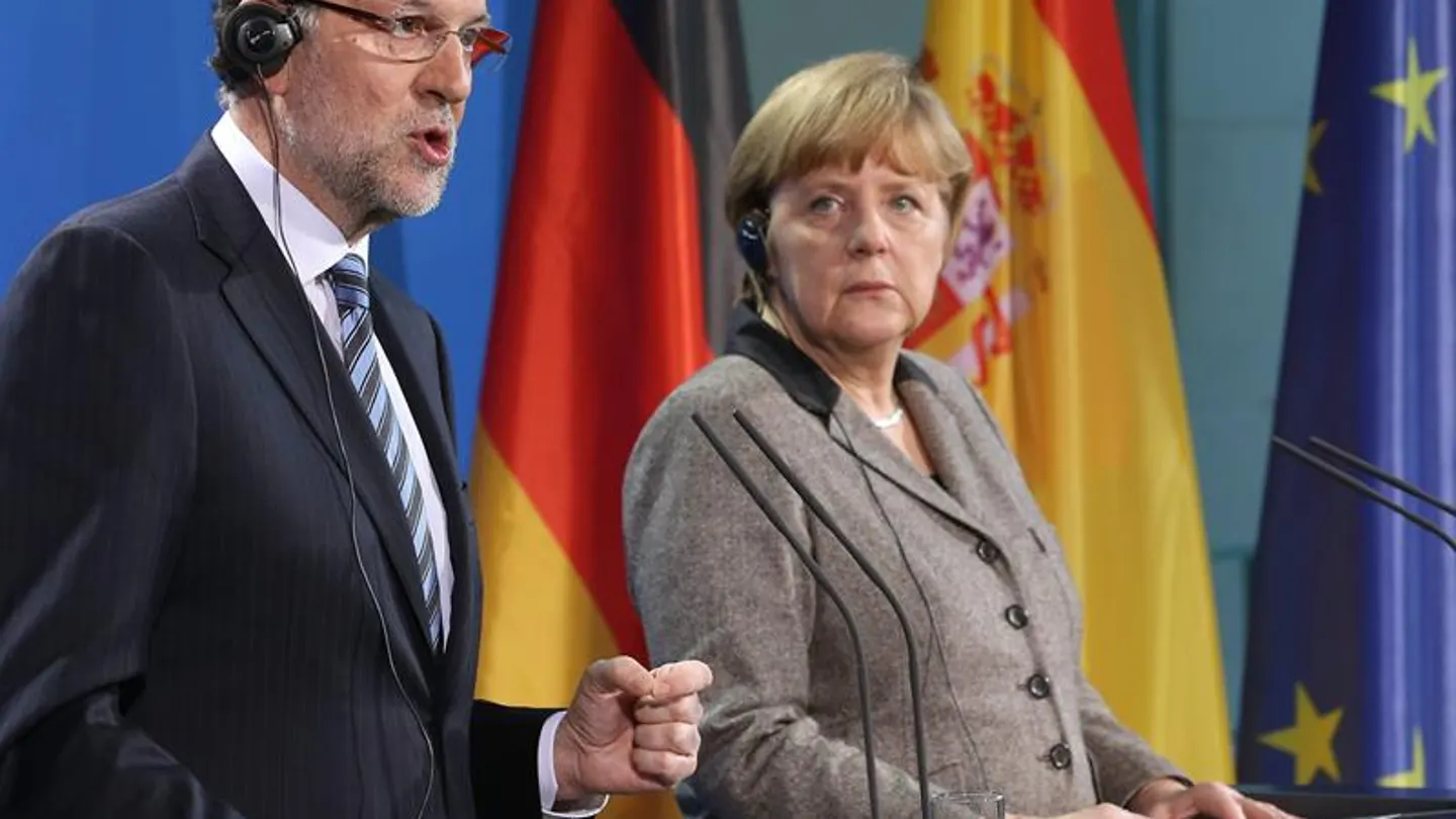 Mariano Rajoy y Angela Merkel Mariano Rajoy y Angela Merkel