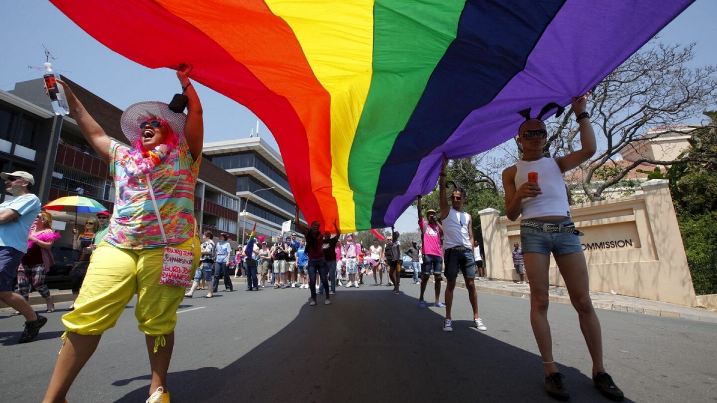 Desfile del Orgullo Gay que se celebra el 7 de Julio en Reino Unido. 