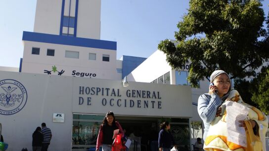 Hospital donde la ni&ntilde;a de nueve a&ntilde;os de edad dio a luz a una beb&eacute;.