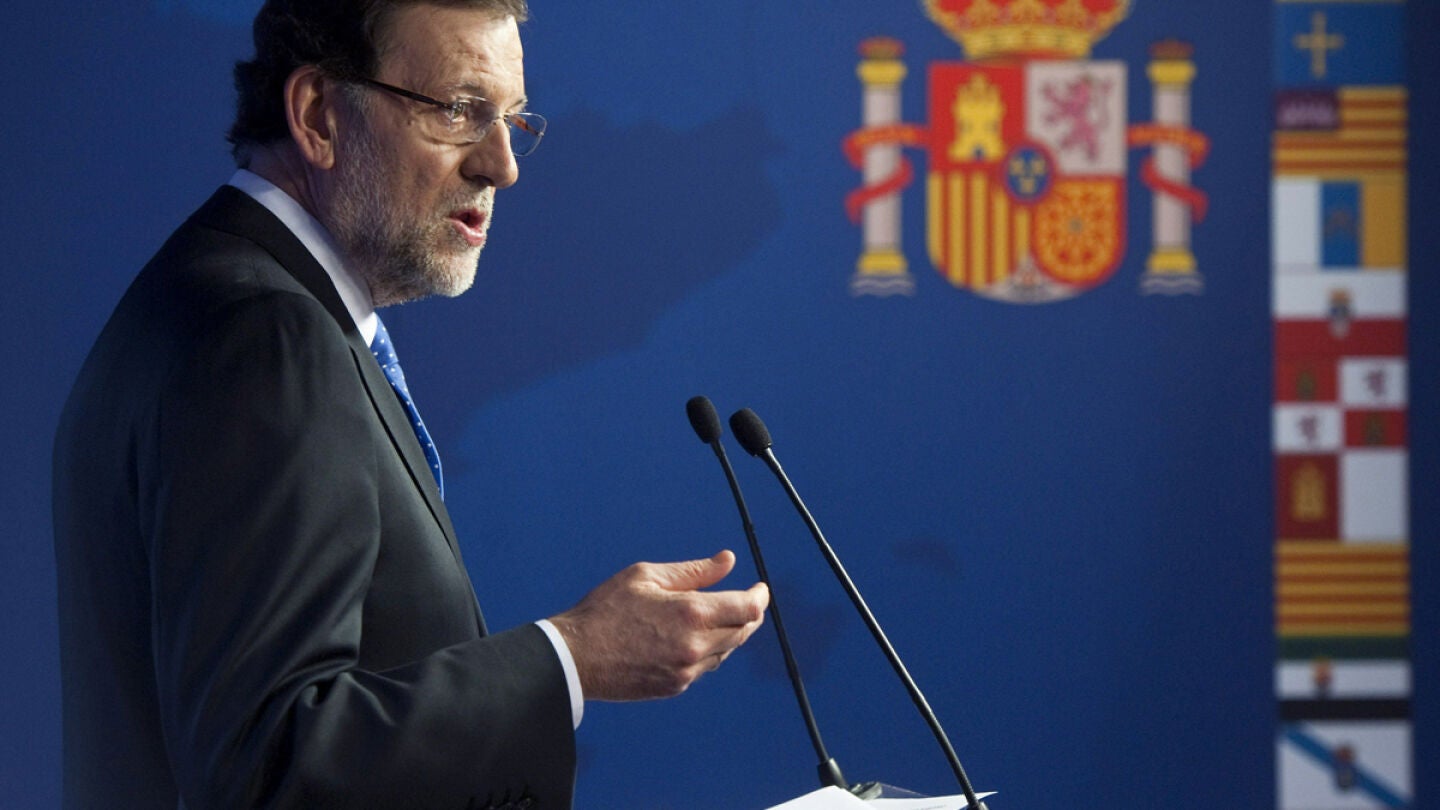 Mariano Rajoy, tras la aprobaci&oacute;n de los presupuestos de la Uni&oacute;n Europea