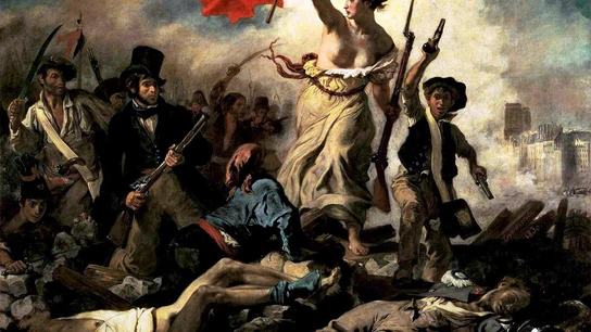La libertad guiando al pueblo, de Delacroix La libertad guiando al pueblo, de Delacroix