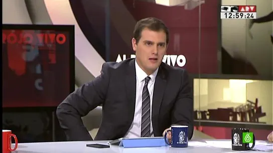 Albert Rivera en Al Rojo Vivo Albert Rivera en Al Rojo Vivo