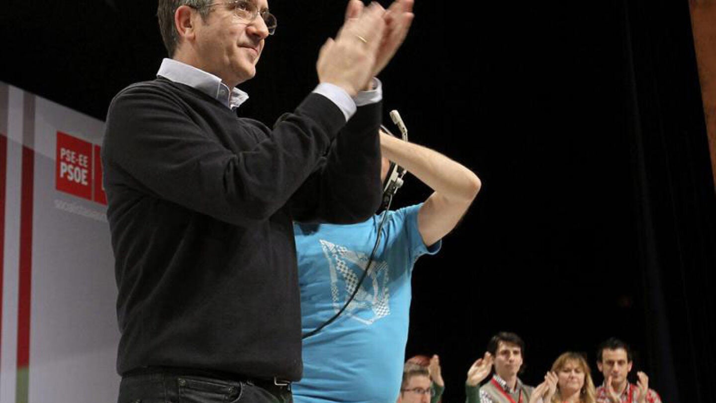 Patxi L&oacute;pez en el Congreso socialista del PSOE.