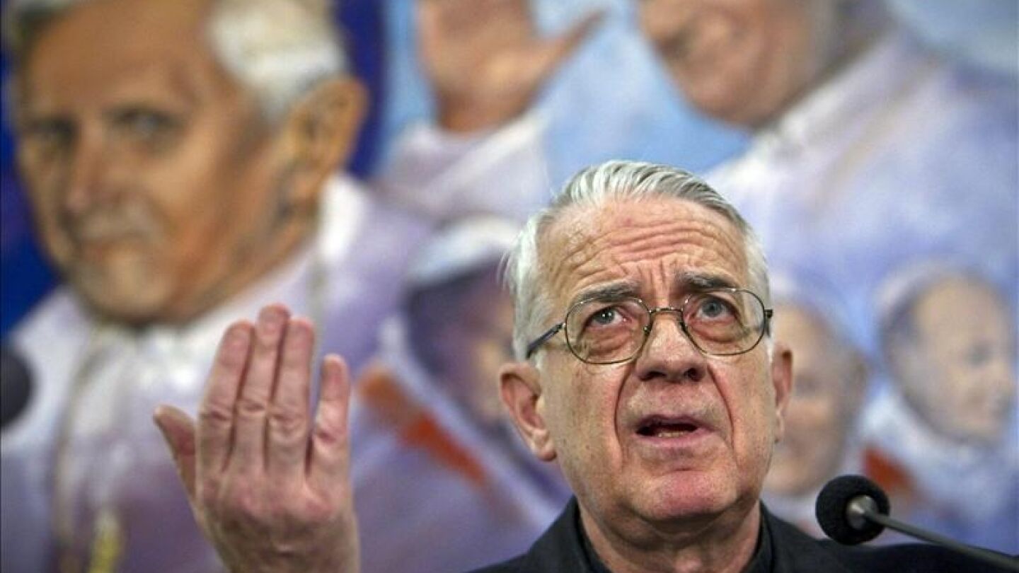 El portavoz del Vaticano, el jesuita Federico Lombardi