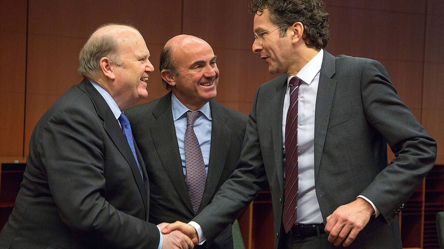 Reuni&oacute;n del Ecofin en Bruselas