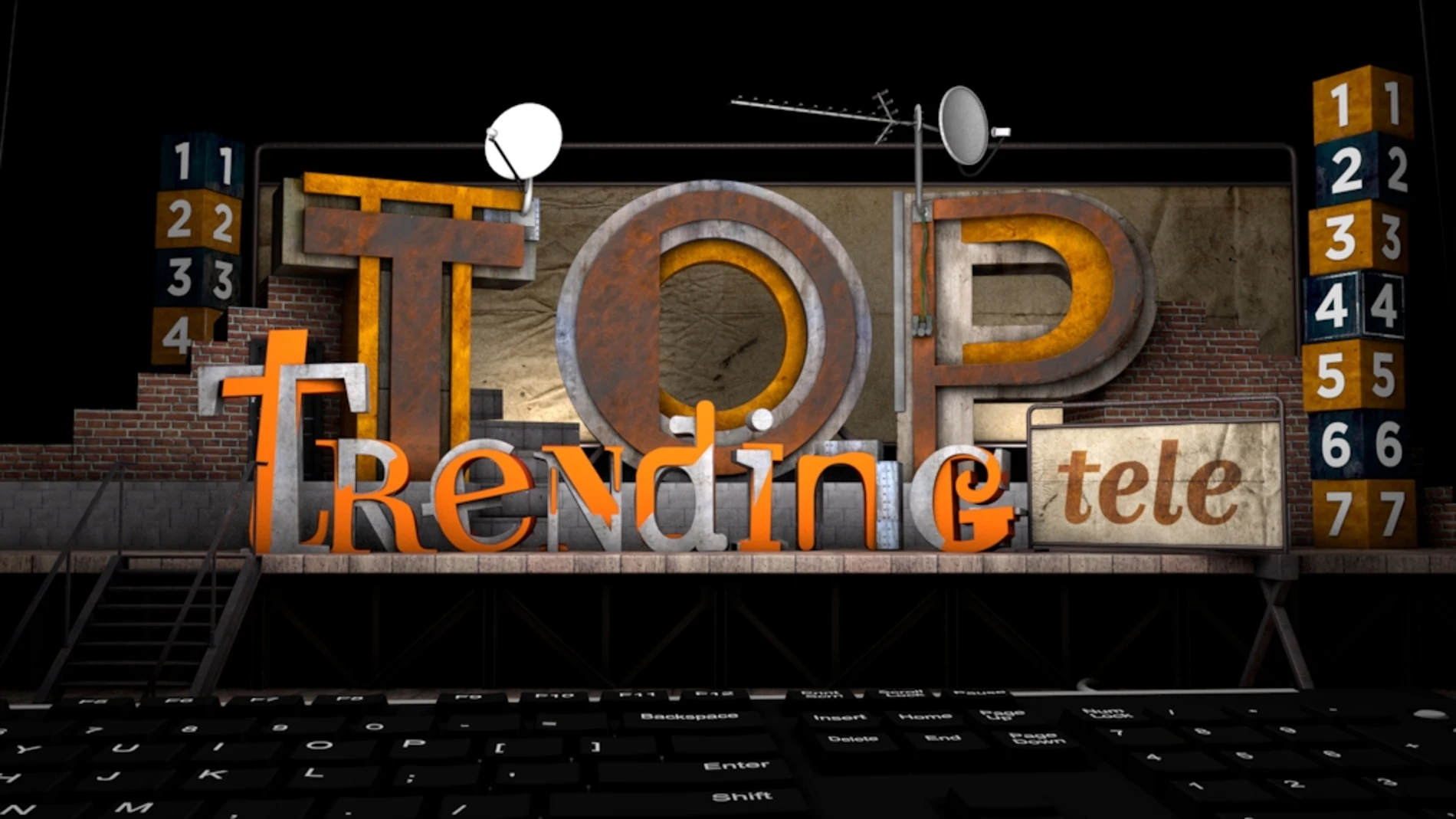 El logotipo de Top Trending Tele