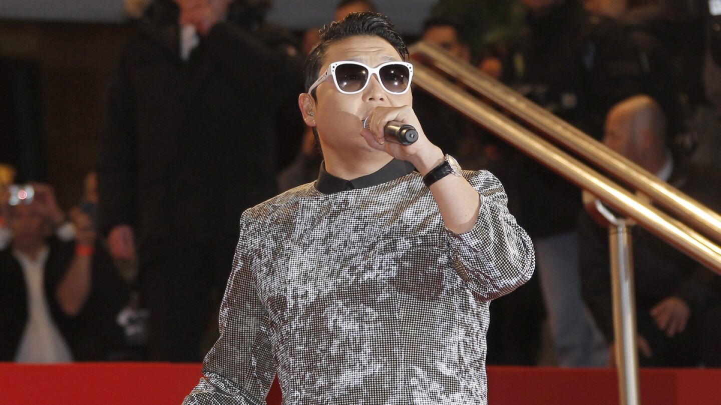 El cantante surcoreano PSY conocido por su &eacute;xito "Gangnam Style".