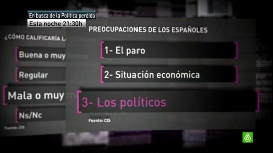 En busca de la pol&iacute;tica perdida
