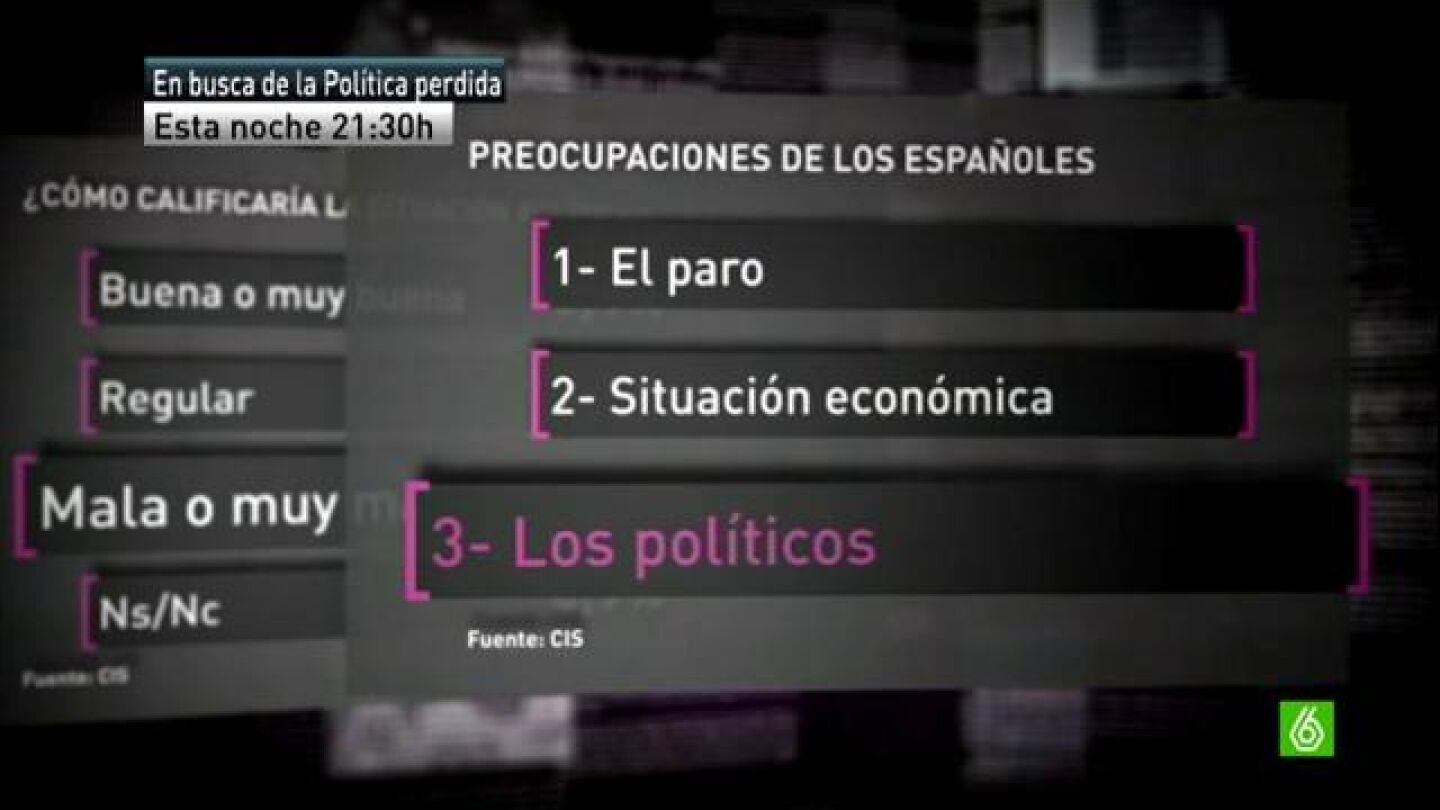 En busca de la pol&iacute;tica perdida