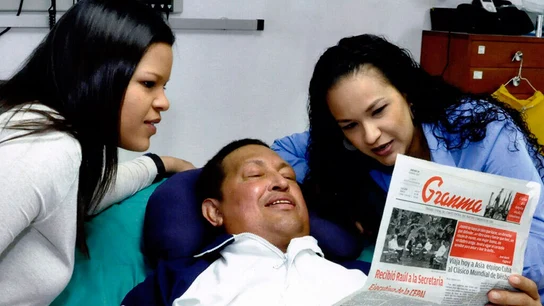Primera imagen de Hugo Chávez en dos meses Primera imagen de Hugo Chávez en dos meses