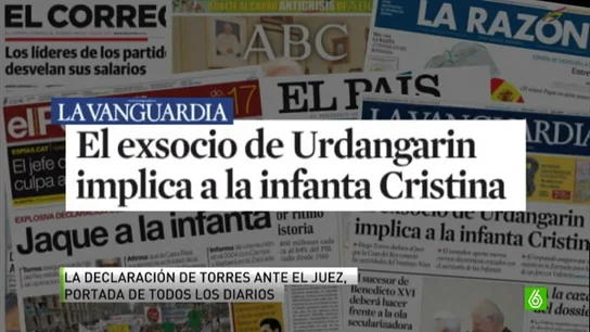 La prensa española se hace eco de la declaración de Diego Torres La prensa española se hace eco de la declaración de Diego Torres