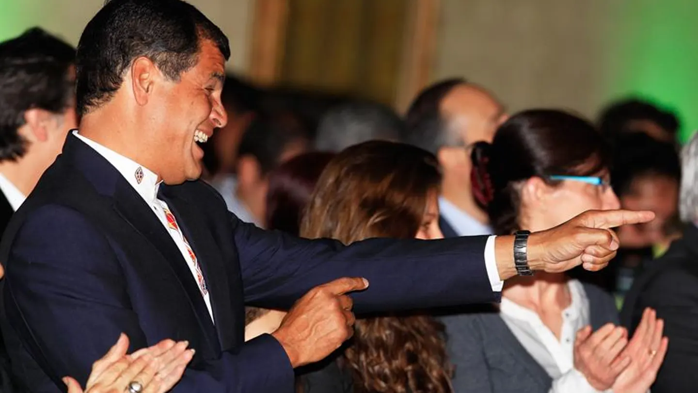 Rafael Correa, reelegido presidente Rafael Correa, reelegido presidente