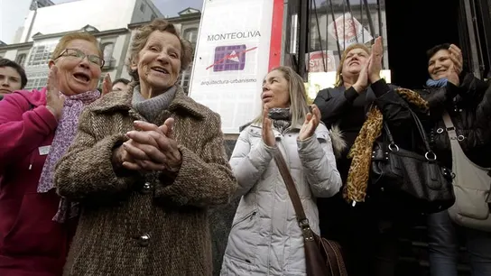 Aurelia Rey, la mujer de 85 años que iba a ser desahuciada Aurelia Rey, la mujer de 85 años que iba a ser desahuciada
