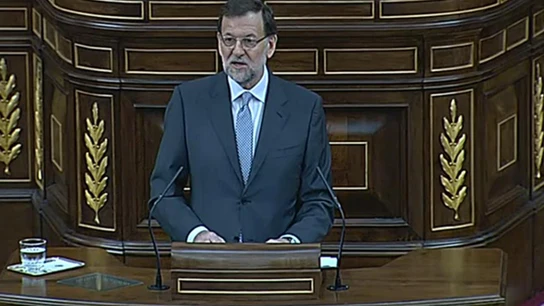Comparecencia de Rajoy en el Congreso Comparecencia de Rajoy en el Congreso
