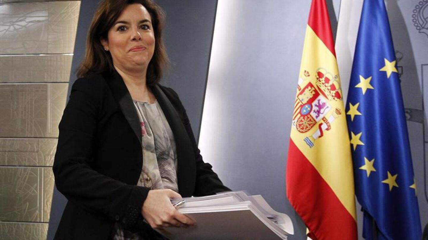 Soraya S&aacute;enz de Santamar&iacute;a