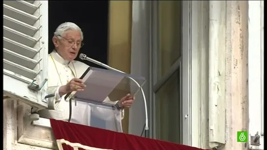 Último Ángelus de Benedicto XVI Último Ángelus de Benedicto XVI