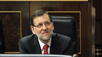 Mariano Rajoy en la sesión de control del Congreso
