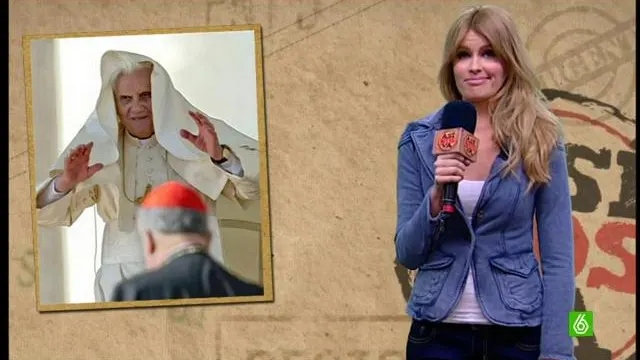 El Papa se despide cantando