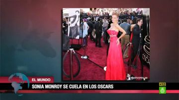 Sonia Monroy en los Oscars