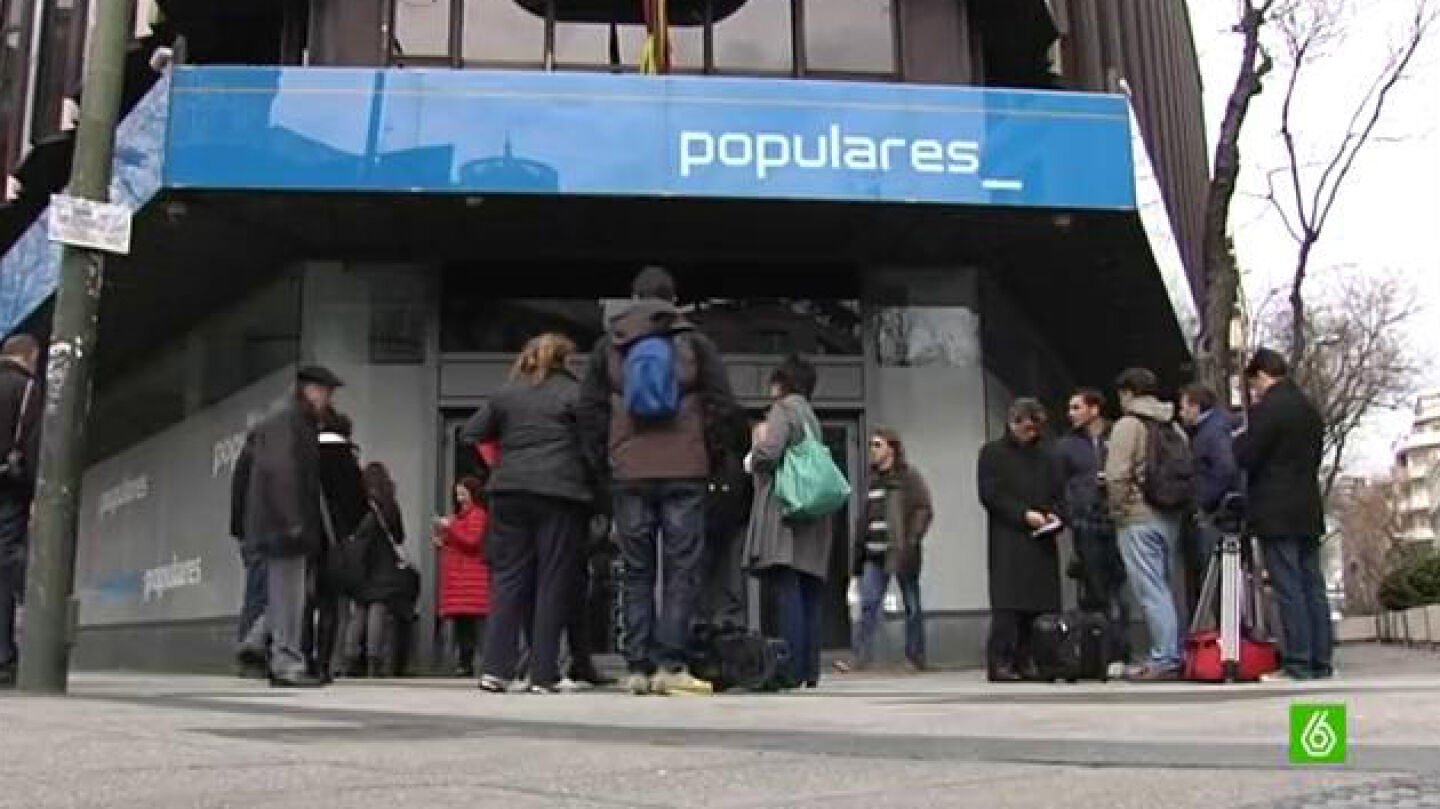 El PP se esconde ante la prensa