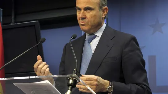 El ministro de Economía, Luis de Guindos El ministro de Economía, Luis de Guindos