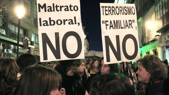 Manifestación en Madrid el pasado año con motivo del Día de la Mujer Trabajadora Manifestación en Madrid el pasado año con motivo del Día de la Mujer Trabajadora