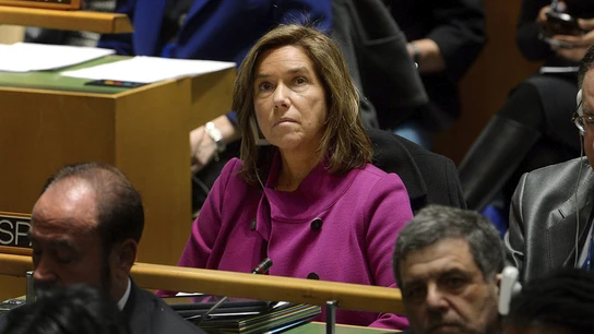El boicot de la prensa obliga a Ana Mato a aceptar preguntas El boicot de la prensa obliga a Ana Mato a aceptar preguntas