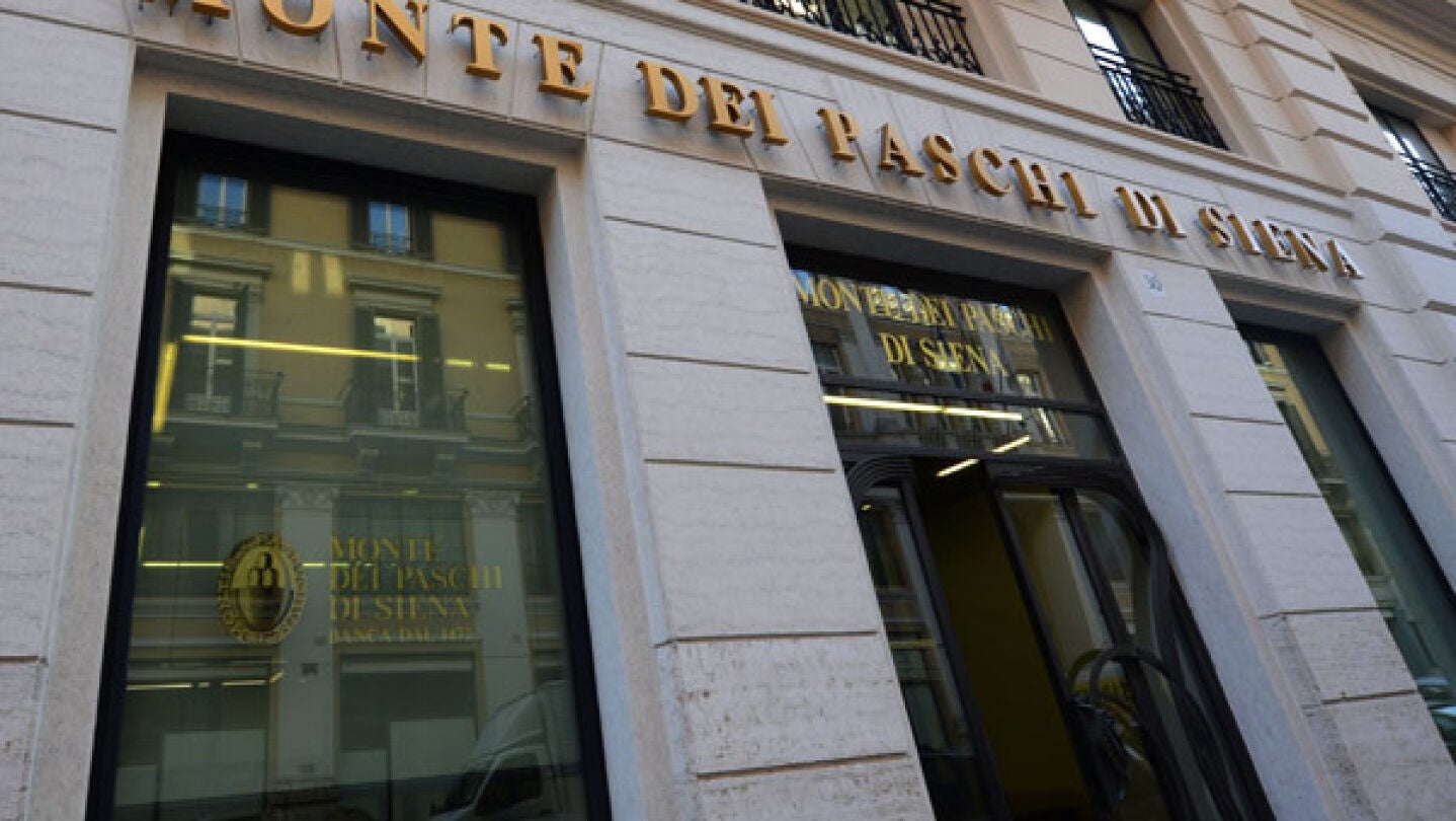 Sede del banco Monte dei Paschi di Siena.