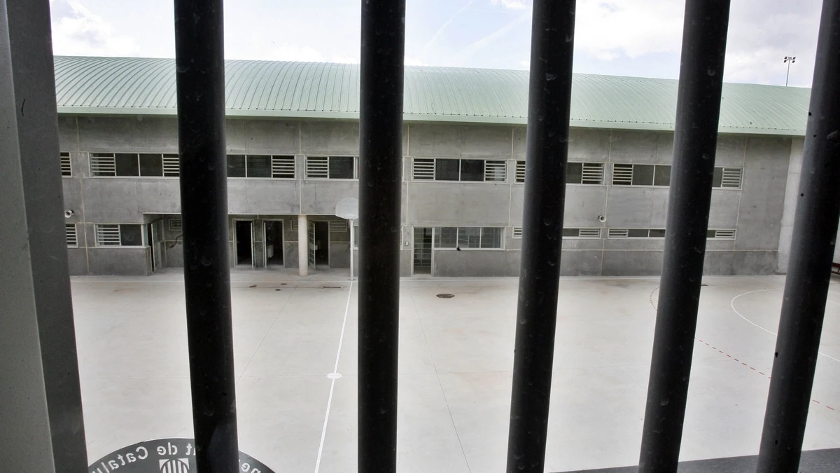 Patio del centro penitenciario Brians