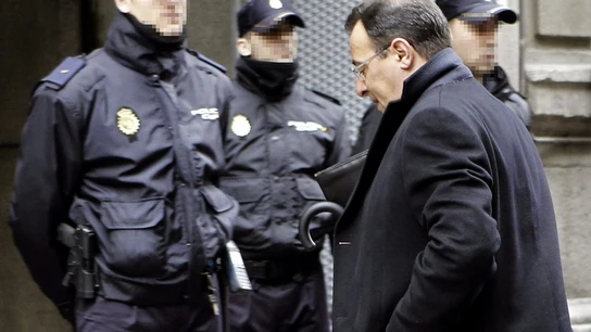 Iván Yáñez a su llegada a la Audiencia Nacional Iván Yáñez a su llegada a la Audiencia Nacional