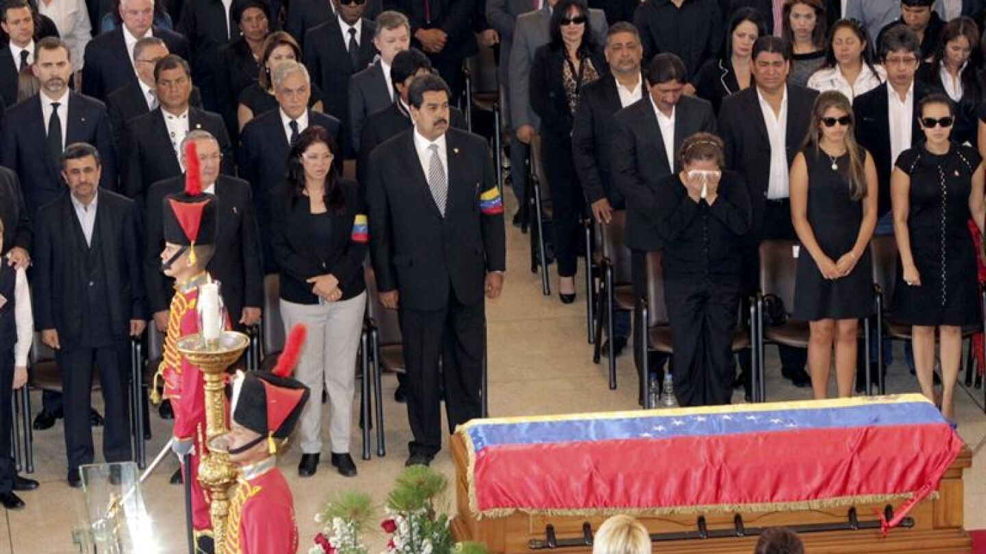 Funeral Hugo Ch&aacute;vez