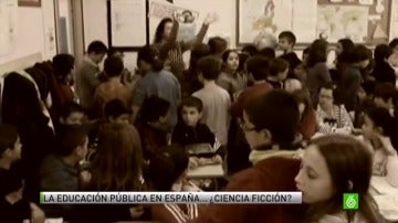 Los niños de Valderrobres plasman en un corto como será la educación en 2015