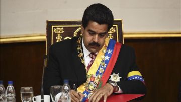 El actual 'presidente encargado' de Venezuela, Nicolás Maduro