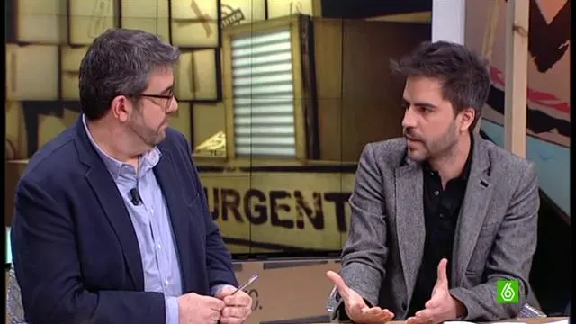 Ernesto Sevilla en la mesa de los idiotas